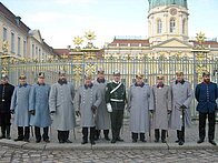 Vor dem Schloss Charlottenburg