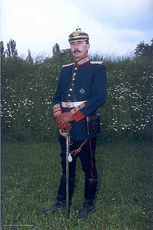 Hauptmann in Dienstanzug