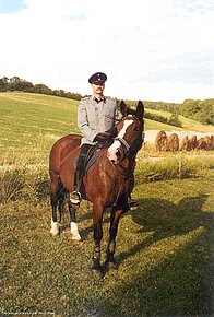 Oberleutnant in Litewka