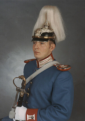 Leutnant im Paradeanzug