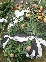 "Preußens großem König" - Der Kranz des Offizier-Vereins