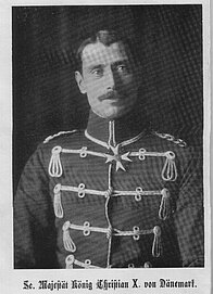 König Christian X. von Dänemark - letzter Regimentschef